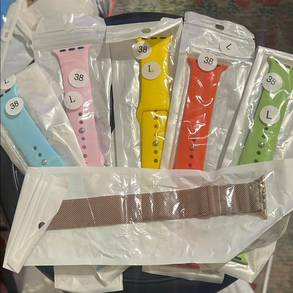Colorful Watch Bands Set of 6